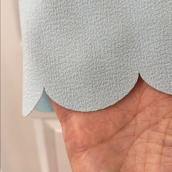 Beautiful baby blue tunic top 3/4 sleeve - Picture 4 of 5